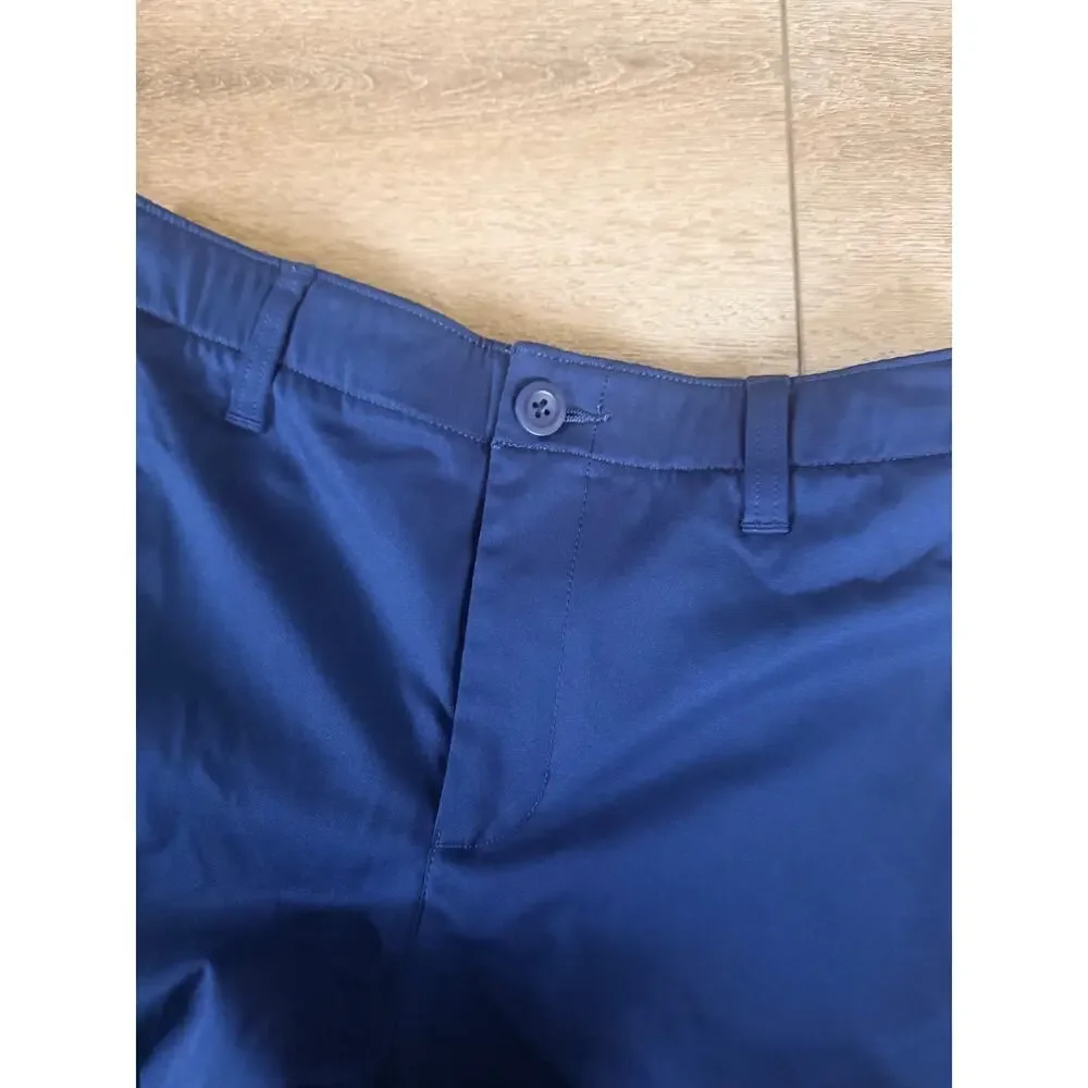 Under Armour Boys Match Play Performance Golf Shorts Size 16 Navy